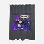 This Is Spooky But Fine-None-Polyester-Shower Curtain-rocketman_art