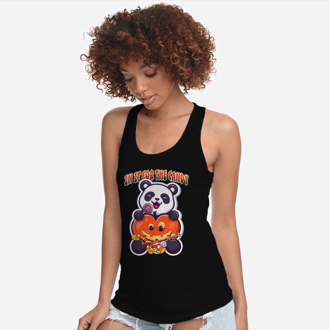 Just In It For The Candy-Womens-Racerback-Tank-palmstreet