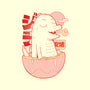 Ramen Dino-None-Polyester-Shower Curtain-Kabuto Studio