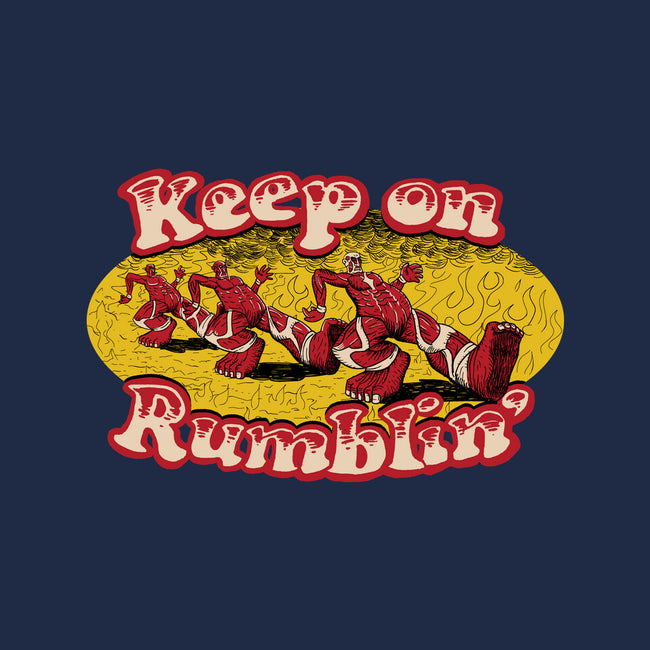 Keep On Rumblin-None-Fleece-Blanket-krobilad