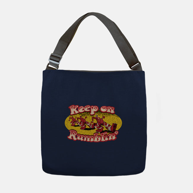 Keep On Rumblin-None-Adjustable Tote-Bag-krobilad