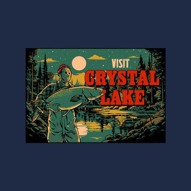 Visit Crystal Lake-None-Glossy-Sticker-Hafaell