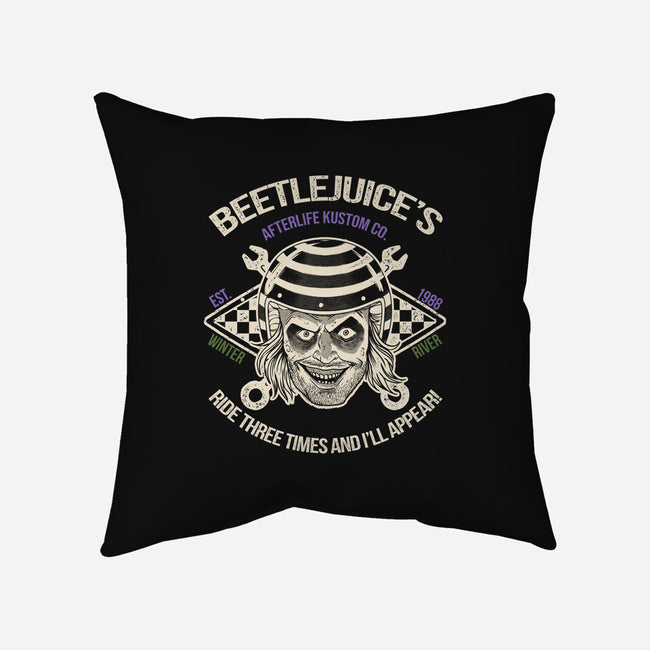 Beetlejuice's Afterlife Kustom-None-Removable Cover w Insert-Throw Pillow-Massai