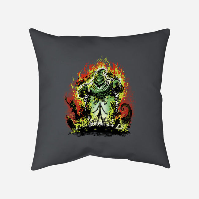 Oogie Balrog-None-Removable Cover w Insert-Throw Pillow-zascanauta