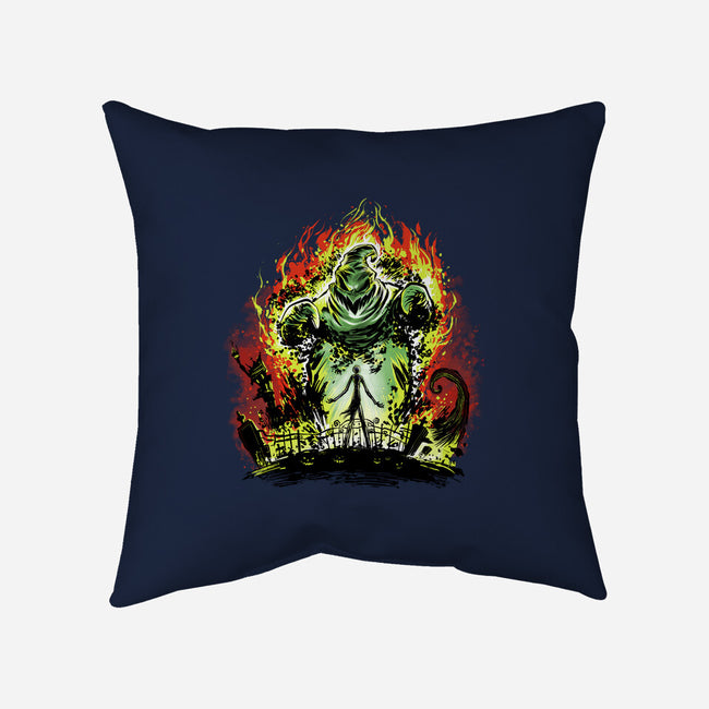 Oogie Balrog-None-Removable Cover w Insert-Throw Pillow-zascanauta