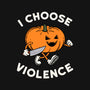 Pumpkin Violence-Womens-Off Shoulder-Sweatshirt-Melonseta