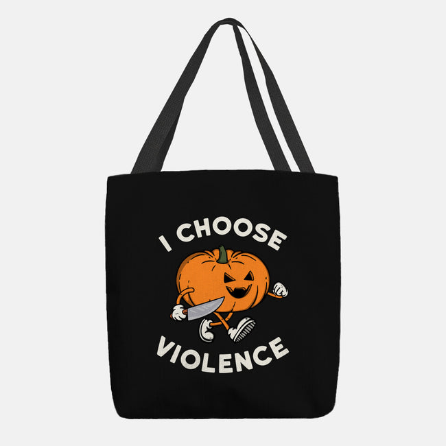 Pumpkin Violence-None-Basic Tote-Bag-Melonseta