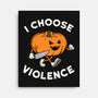 Pumpkin Violence-None-Stretched-Canvas-Melonseta