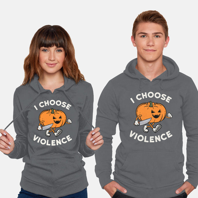 Pumpkin Violence-Unisex-Pullover-Sweatshirt-Melonseta