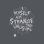 Strange And Unusual Web-Mens-Basic-Tee-Nemons