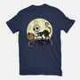 The Game Before Halloween-Mens-Basic-Tee-zascanauta