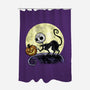 The Game Before Halloween-None-Polyester-Shower Curtain-zascanauta