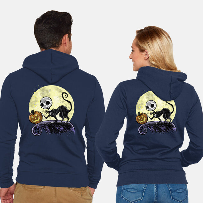 The Game Before Halloween-Unisex-Zip-Up-Sweatshirt-zascanauta