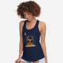 Halloween Is Near-Womens-Racerback-Tank-dfonseca