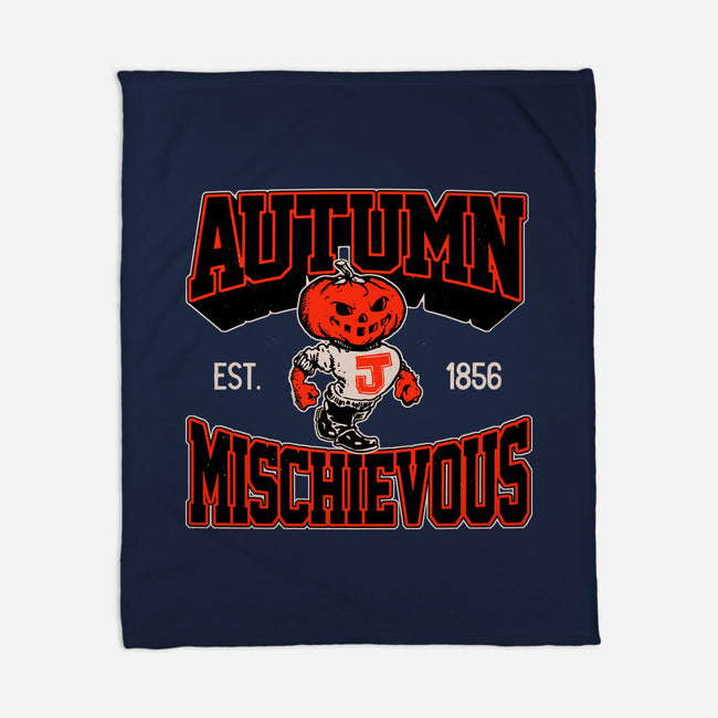 Autumn Mischievous-None-Fleece-Blanket-Hafaell