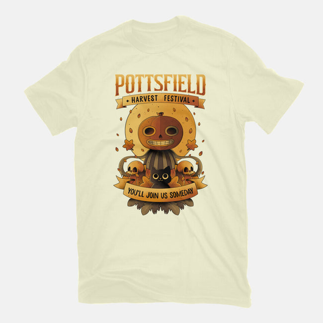 Pottsfield Harvest Festival-Mens-Basic-Tee-retrodivision