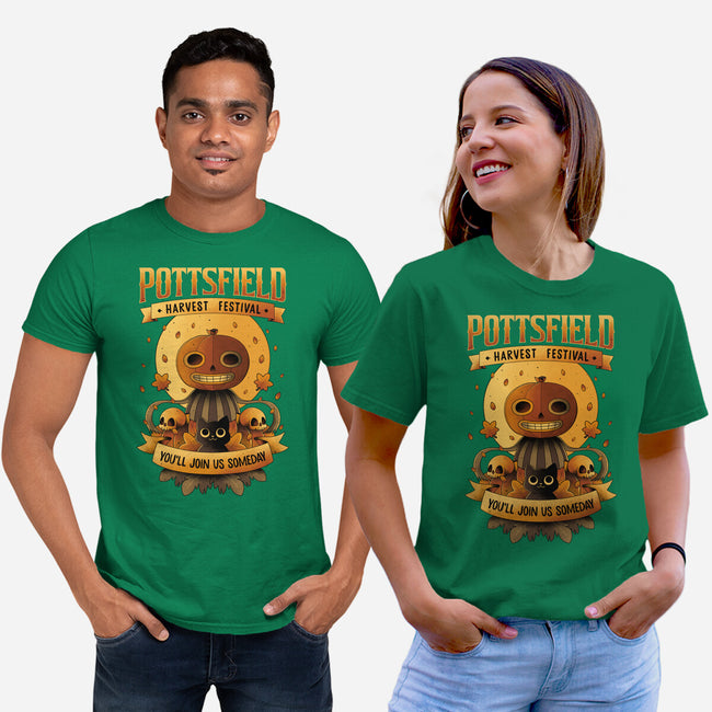 Pottsfield Harvest Festival-Unisex-Basic-Tee-retrodivision