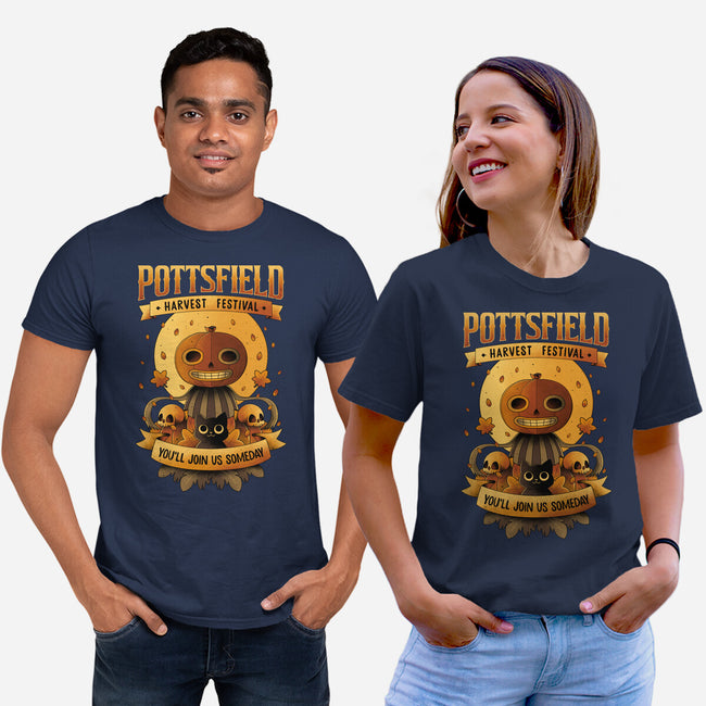 Pottsfield Harvest Festival-Unisex-Basic-Tee-retrodivision