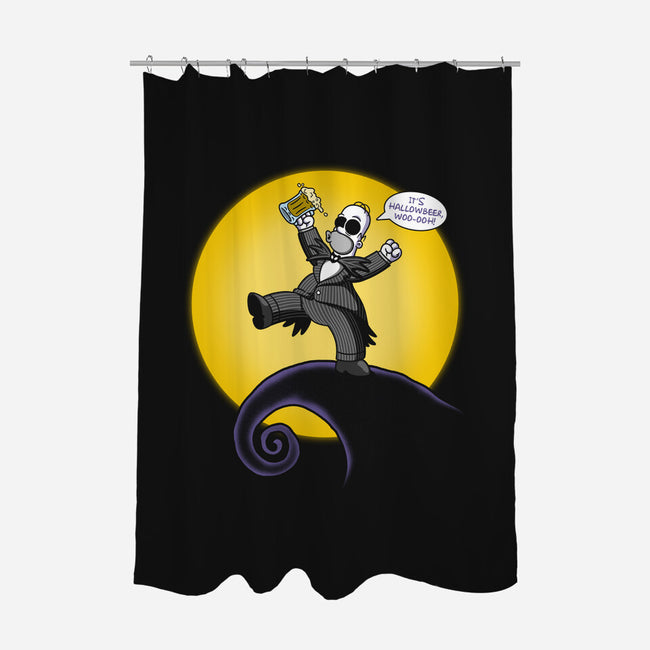 A Nightmare Before Beermas-None-Polyester-Shower Curtain-Barbadifuoco