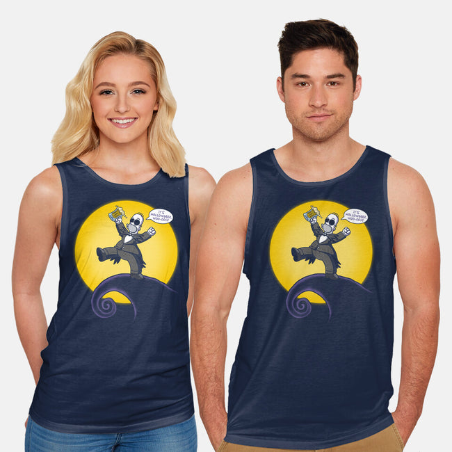 A Nightmare Before Beermas-Unisex-Basic-Tank-Barbadifuoco