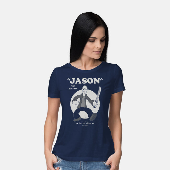 The Slasher-Womens-Basic-Tee-pigboom