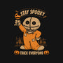 Stay Spooky Trick Everyone-Womens-Basic-Tee-pigboom