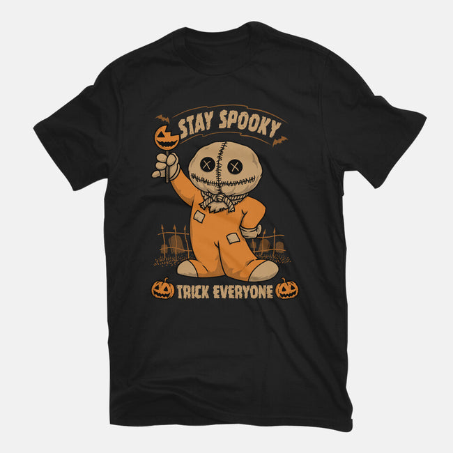 Stay Spooky Trick Everyone-Unisex-Basic-Tee-pigboom