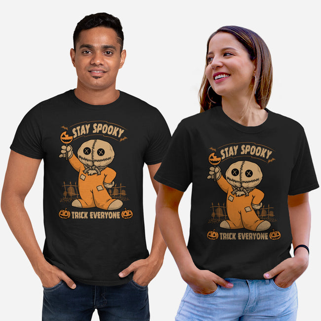 Stay Spooky Trick Everyone-Unisex-Basic-Tee-pigboom