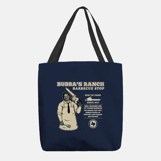 Texas BBQ Stop-None-Basic Tote-Bag-pigboom