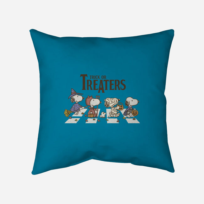 Trick Or Treat Road-None-Removable Cover w Insert-Throw Pillow-Xentee