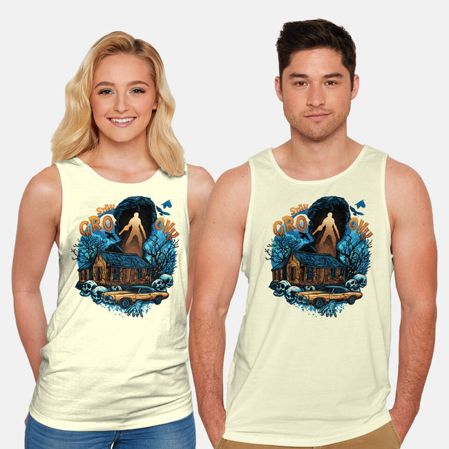 Spooky And Groovy-Unisex-Basic-Tank-glitchygorilla