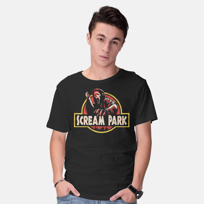 Scream Park-Mens-Basic-Tee-turborat14