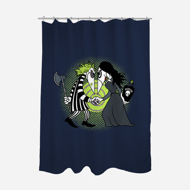 Grave Robber Vs Witch-None-Polyester-Shower Curtain-SeamusAran