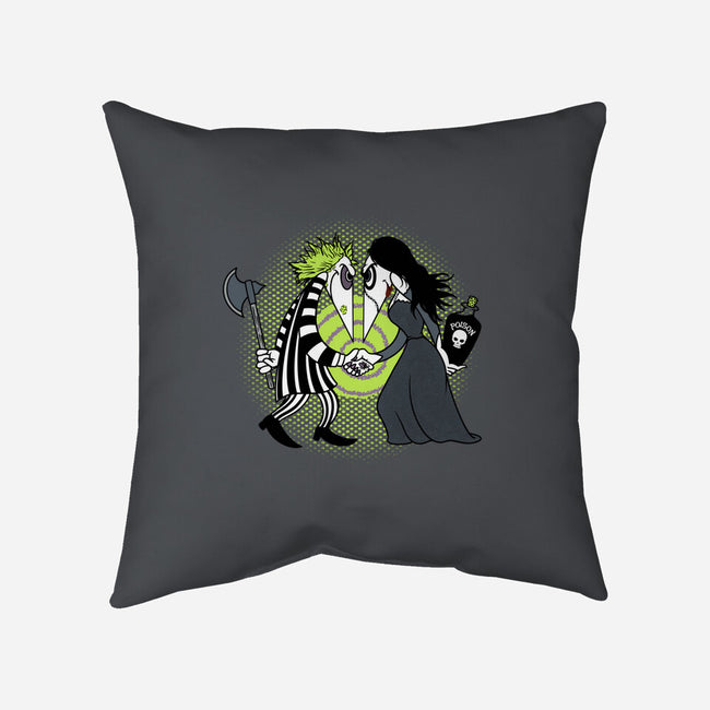 Grave Robber Vs Witch-None-Removable Cover w Insert-Throw Pillow-SeamusAran