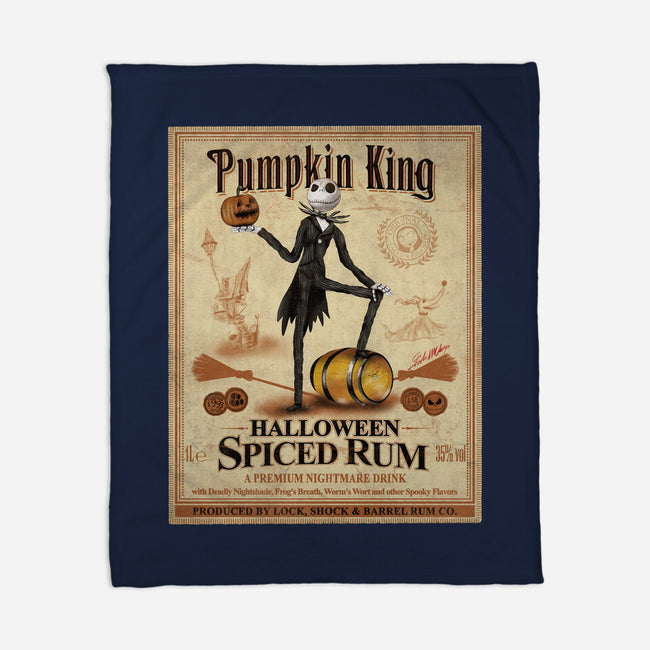 Halloween Spiced Rum-None-Fleece-Blanket-NMdesign