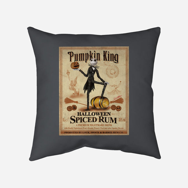 Halloween Spiced Rum-None-Removable Cover w Insert-Throw Pillow-NMdesign