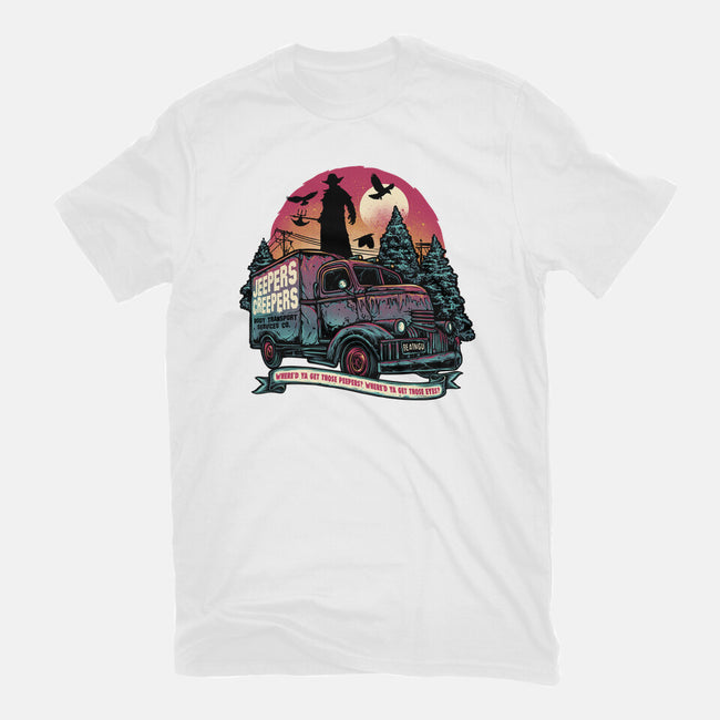 Creepers Transport Service-Womens-Basic-Tee-glitchygorilla