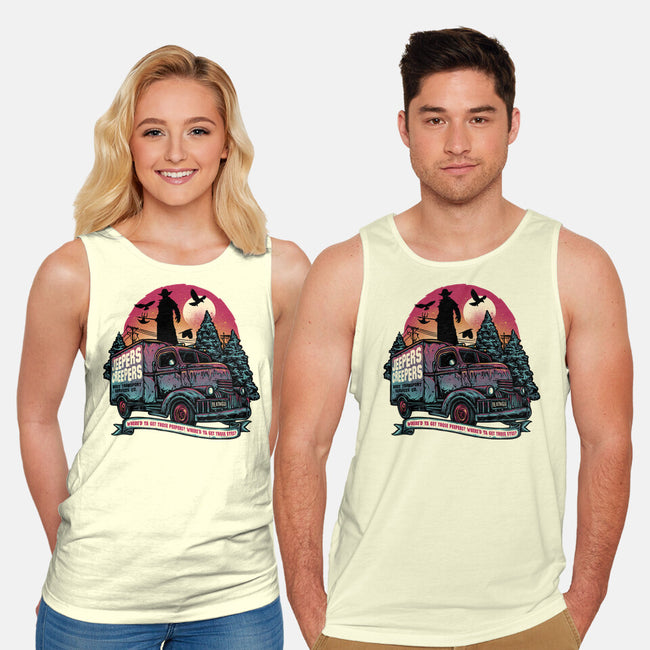 Creepers Transport Service-Unisex-Basic-Tank-glitchygorilla