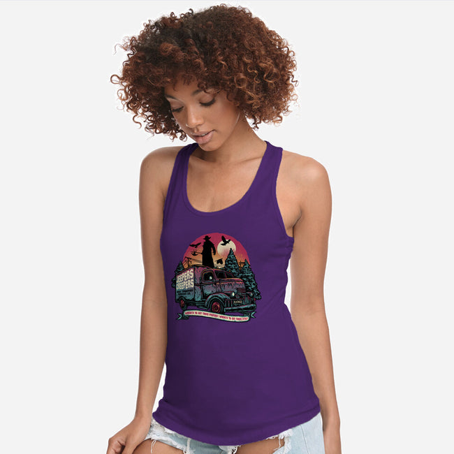 Creepers Transport Service-Womens-Racerback-Tank-glitchygorilla