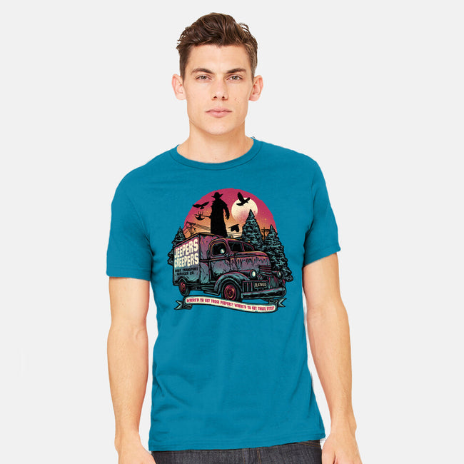 Creepers Transport Service-Mens-Heavyweight-Tee-glitchygorilla