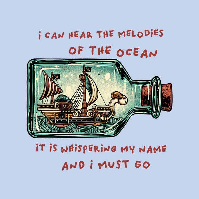 Pirate Ship In A Bottle-None-Matte-Poster-glitchygorilla