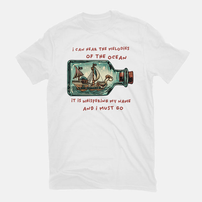 Pirate Ship In A Bottle-Mens-Basic-Tee-glitchygorilla