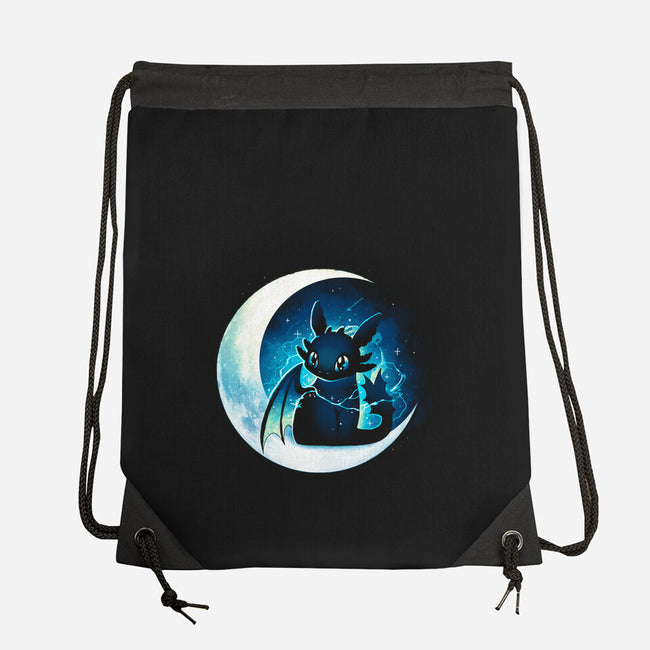 Dragon Moon Star-None-Drawstring-Bag-Vallina84