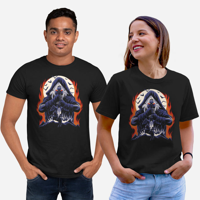 Rise Of The Shadow-Unisex-Basic-Tee-rmatix