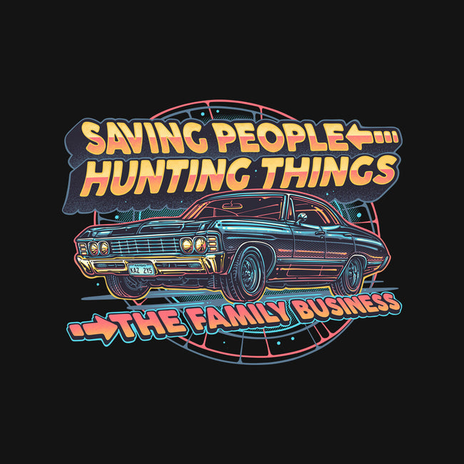 Family Business Vehicle-Youth-Basic-Tee-glitchygorilla