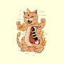 X-Ray Kaiju Meowster-None-Fleece-Blanket-vp021