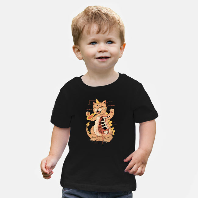 X-Ray Kaiju Meowster-Baby-Basic-Tee-vp021