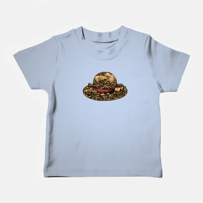 Pirate Hat-Baby-Basic-Tee-glitchygorilla