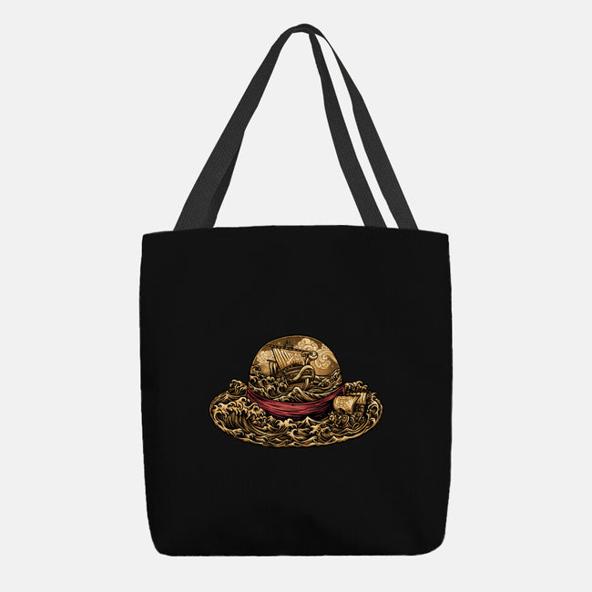 Pirate Hat-None-Basic Tote-Bag-glitchygorilla