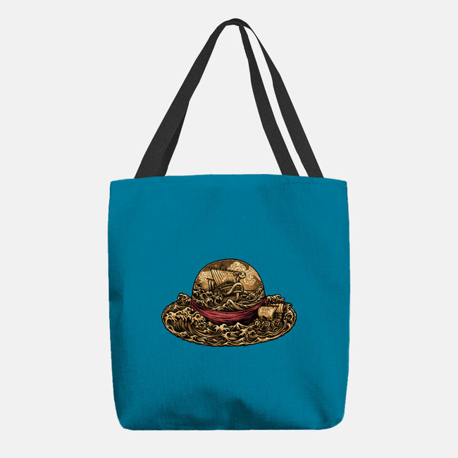 Pirate Hat-None-Basic Tote-Bag-glitchygorilla